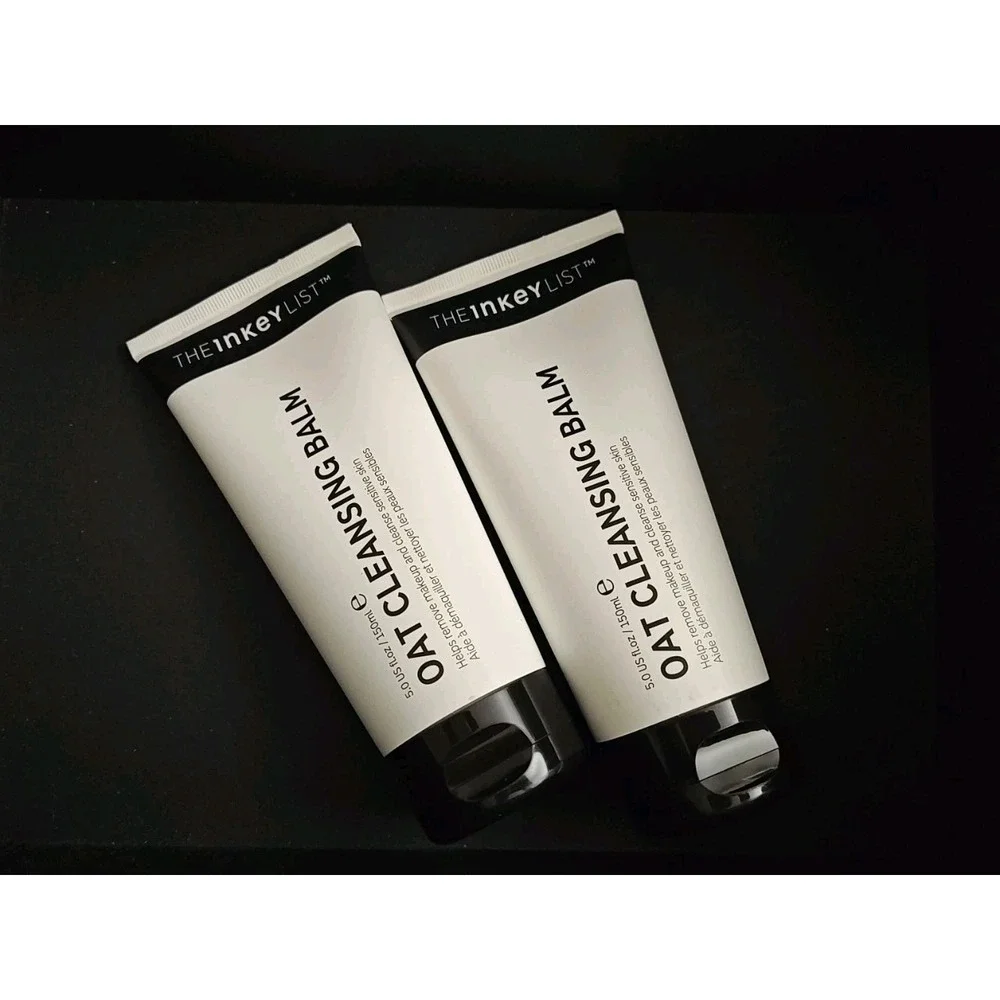 The Inkey List Oat Cleansing Balm TWO x 5oz‎ 150ml Full Size New in Box